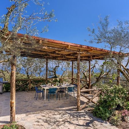 Villa Rusinella Minimalist Retreat With Sea Views Massa Lubrense Bagian luar foto