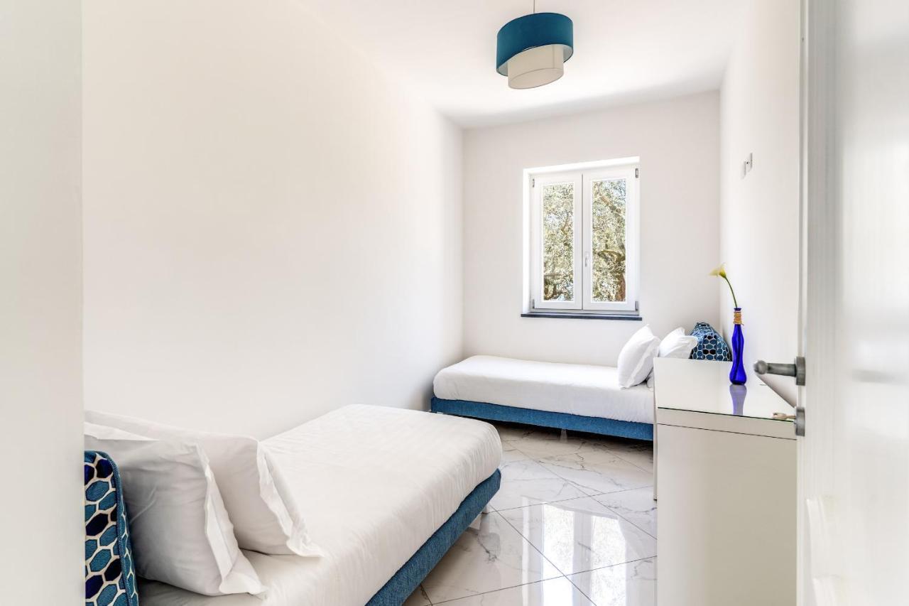 Villa Rusinella Minimalist Retreat With Sea Views Massa Lubrense Bagian luar foto